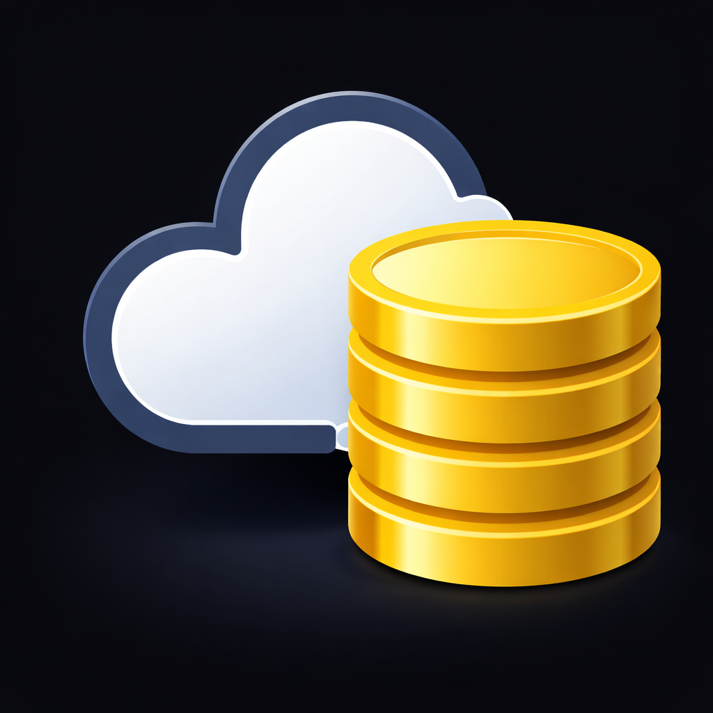 Cloud backup illustration representing CuePad's full-fidelity backup and cloud sync system
